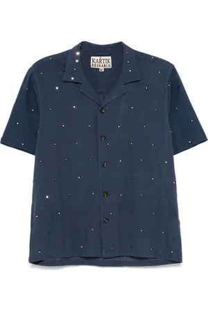 Kartik Research Mirror-detailing shirt