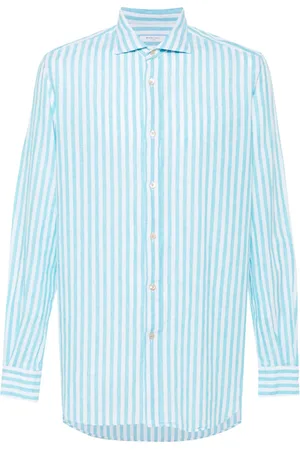 Boglioli Long-sleeve striped shirt