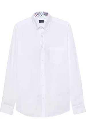 Paul & Shark Slub-textured cotton shirt