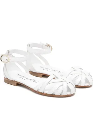 Mimisol Ankle-strap leather sandals