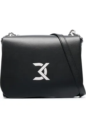 DAVID KOMA Logo plaque shoulder bag