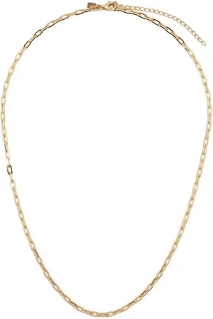 EF Collection 14kt yellow Mini Link chain necklace