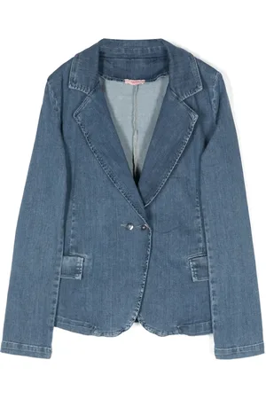 Liu Jo Double-breasted denim blazer