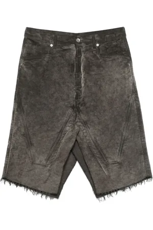 Rick Owens Silvered midi skirt