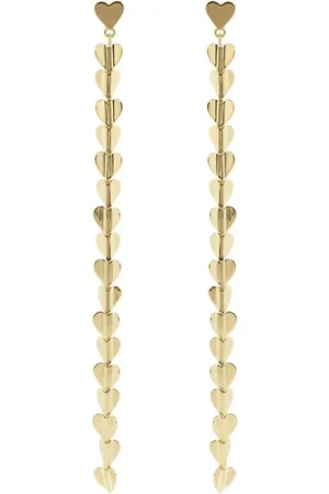 Cadar 18kt yellow Wings Of Love drop earrings