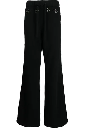 Cout de la Liberte Bead-embellished Western-style track pants