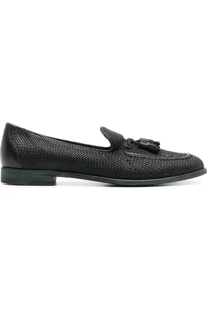 Fratelli Rossetti Interwoven leather loafers