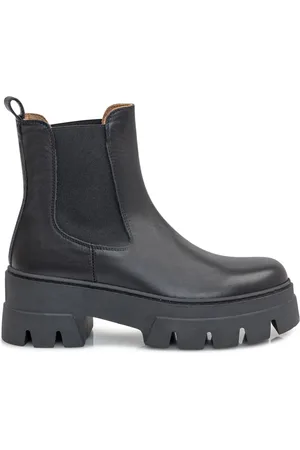 Ennequadro Leather Chelsea boots