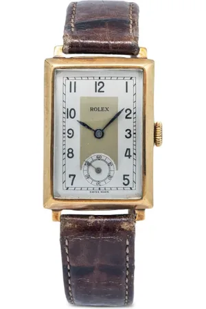 Rolex Pre-owned rectangle-shaped 15mm