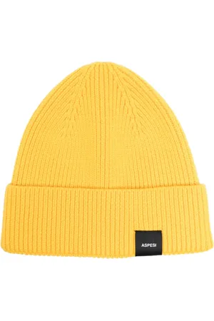 Aspesi Ribbed-knit wool beanie