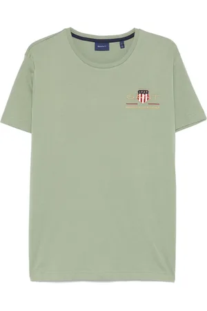 GANT Shield-embroidered short-sleeve T-shirt