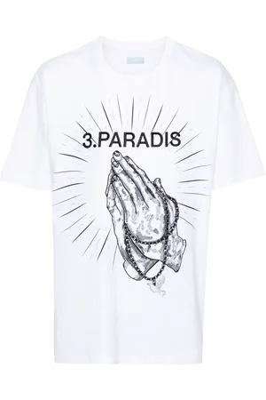 3PARADIS Praying Hands cotton T-shirt