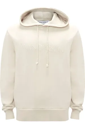 J.W.Anderson Logo-embroidered cotton hoodie