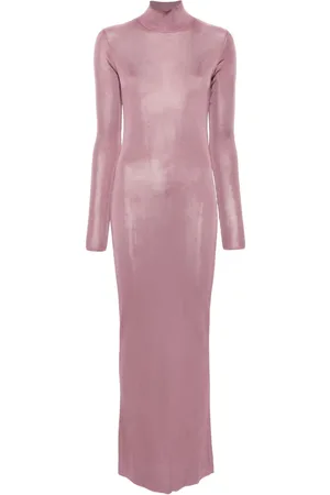 Saint Laurent Long-sleeve maxi dress