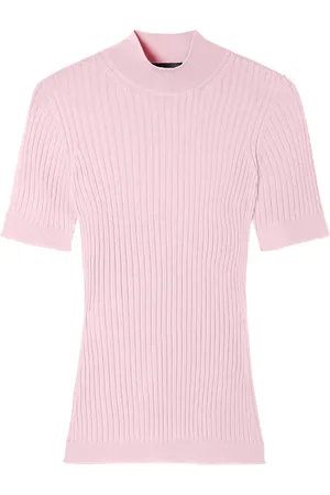 VERSACE High-neck ribbed jumper