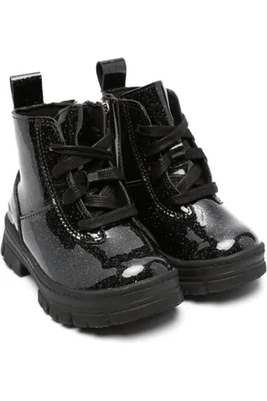 UGG Ashton logo-embossed glittery boots