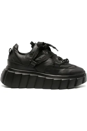 AGL ATTILIO GIUSTI LEOMBRUNI Blondie leather chunky sneakers