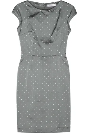 Dior 2000s polka-dot midi dress