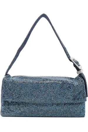 BENEDETTA BRUZZICHES Vittissima rhinestone-embellished shoulder bag