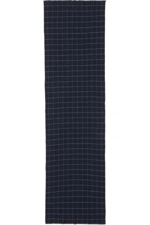 FEDELI Check-pattern scarf