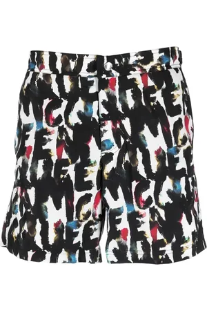 Alexander McQueen Graffiti-print swim shorts