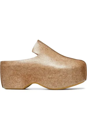 J.W.Anderson Leather platform clogs