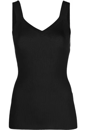 P.A.R.O.S.H. Ribbed knit tank top