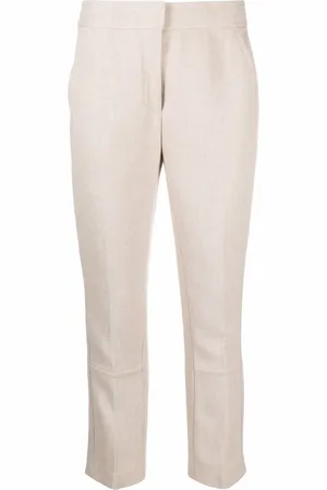 Tory Burch Button-cuff trousers