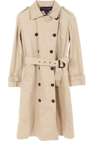 LOUIS VUITTON 2010s monogram trench coat