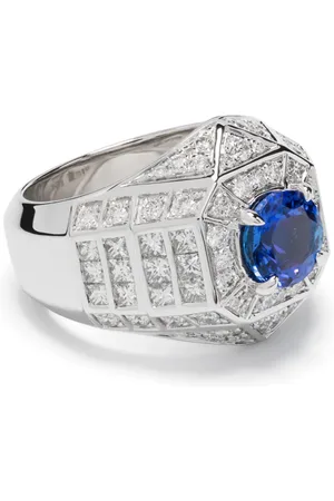 Statement Meaningful Beauties #5 sterling and diamond cocktail ring