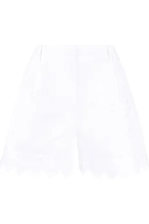 Simone Rocha Broderie-anglaise cotton shorts