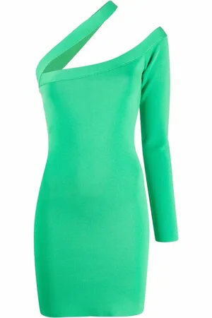 GAUGE81 Alzira asymmetric mini dress