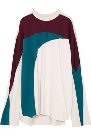 YOSHIO KUBO Colour-block T-shirt