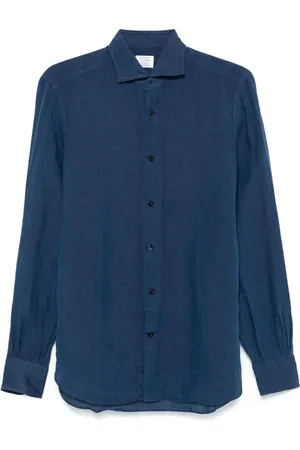 MAZZARELLI Cutaway-collar shirt
