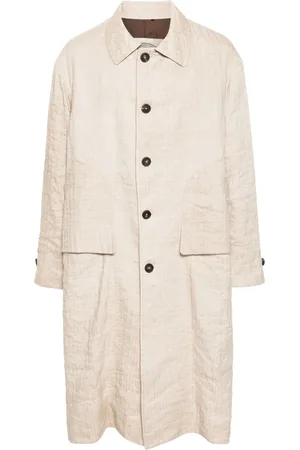 ZIGGY CHEN Single-breasted long coat