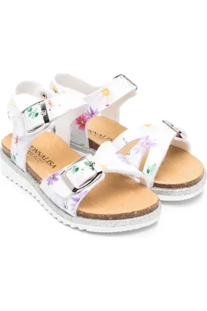 MONNALISA Floral-print sandals