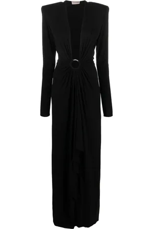 ALEXANDRE VAUTHIER Plunge-neck gown