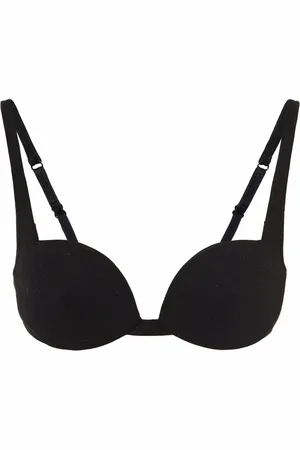 Miu Miu Jersey logo balconette bra