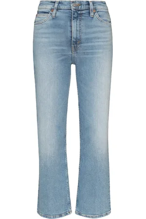 RE/DONE 70s cropped straight-leg jeans