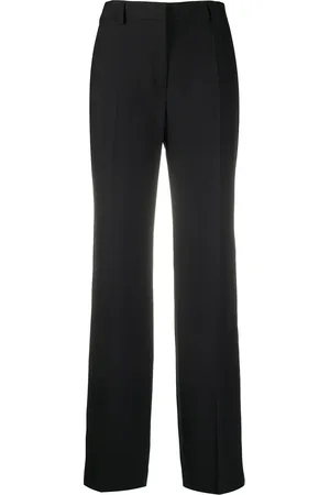 Alberta Ferretti High waisted formal trousers
