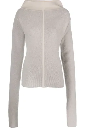 Rick Owens High-neck extra long-sleeves jumper