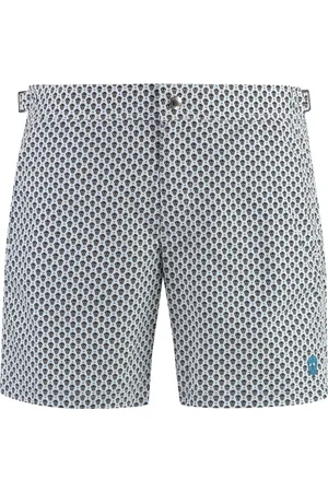 Alexander McQueen Skull-print swim shorts