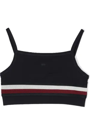 Tommy Hilfiger Striped sleeveless crop top