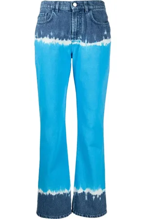 Alberta Ferretti Tie-dye flared jeans