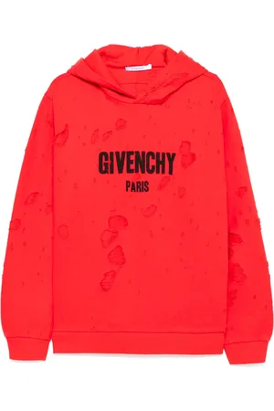 Givenchy Distressed-effect hoodie