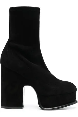 Pierre Hardy Suede platform boots
