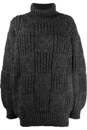 Issey Miyake 1980s oversized turtleneck jumper
