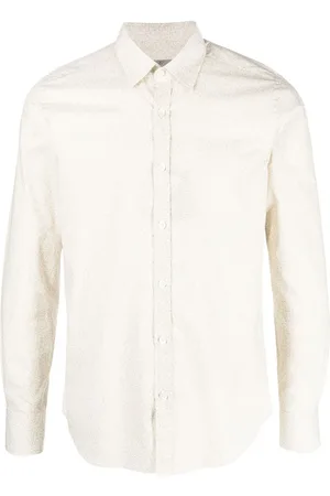 CANALI Plain button-down shirt