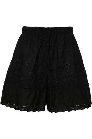 Simone Rocha Broderie-anglaise cotton shorts
