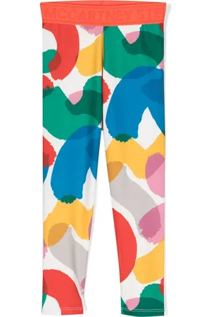 Stella McCartney Logo-print elasticated-waist leggings